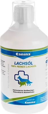 Produktbild von Canina Lachsöl, Katze / Hund, Flüssigkeit, Haut & Haarkleid, Adult, Flasche, 250 ml