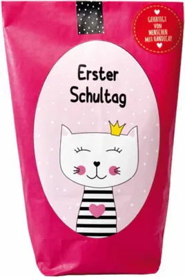 Produktbild von Stolzes Schulkind Katze Schultüte Wundertüte