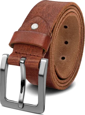 Produktbild von ROYALZ 'Oakland' Antik Vintage Ledergürtel Herren Büffel-Leder aus robusten 4mm Voll-Leder Dornenschließe