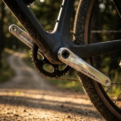 Produktbild von SRAM Kettenradgarnitur "Rival AXS E1"2-f 46/33 165 MM DUB