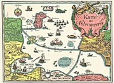 Produktbild von Karte des Notenmeeres