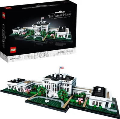 Produktbild von LEGO 21054 Architecture Das Weiße Haus - Modellbausatz für Erwachsene