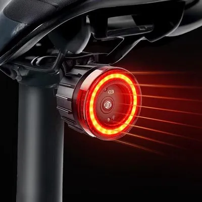 Image de Feu arrière à LED pour vélo - Feu arrière pour vélo - Éclairage à LED pour vélo - Éclairage pour vélo - Lampes pour vélo