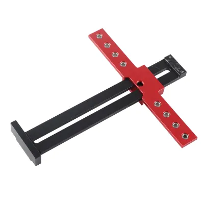 Imagen del producto de Localizador para perforación con punzón, guía para perforación con broca, localizador de guía para perforación, localizador de punzón, guía para perforación y espiga en madera, herramienta de plantilla para perforación y espiga