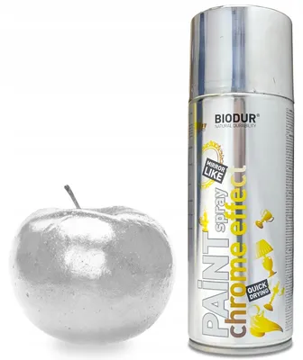 Produktbild von BIODUR Sprühlack Chrom-Effekt Silber 400 ml