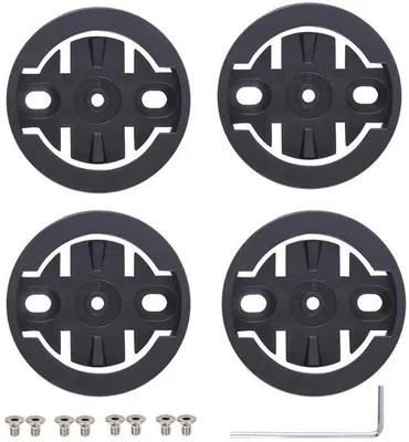 Productafbeelding van Fietshouder, adapter, reserveinzetstuk, compatibel met fietscomputer, radar achterlichthouder, 4 stuks