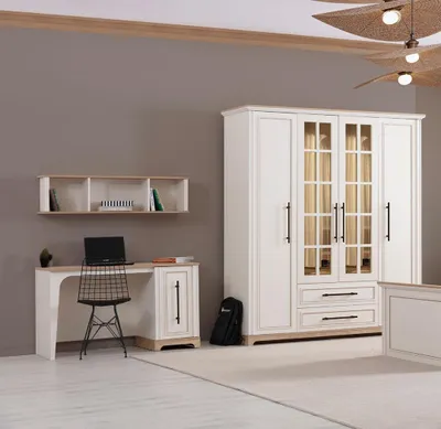 Produktbild von Elegantes Möbelset Designer Kleiderschrank Stilvoller Wandschrank