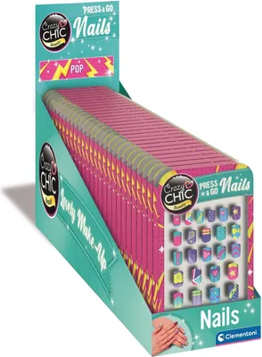 Obrázek produktu pro Sada Crazy Chic Tipsy Pop, 24 kusů, pro děti