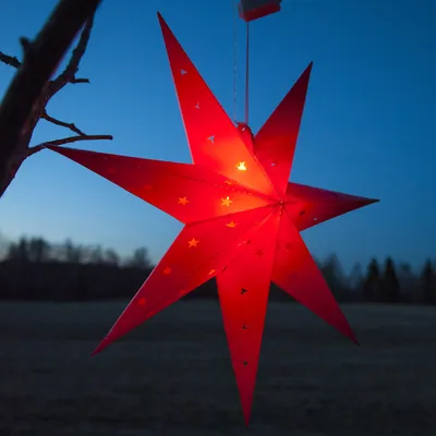 Produktbild von Star Trading 505-03, Leichte Dekorationsfigur, Rot, IP44, 6 h, 18 h, Transparent