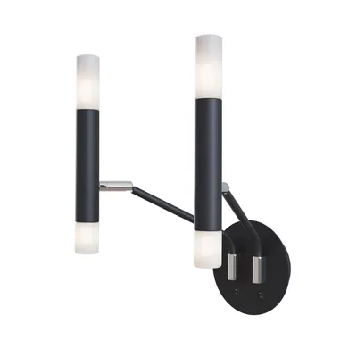 Produktbild von Maytoni Vigo Wandleuchte MOD620WL-04B 4xG9, Schwarz, aus Metall,  exkl. Leuchtmittel