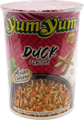 Produktbild von YumYum CUP Instatnudeln DUCK Flavour - Entengeschmack 70g