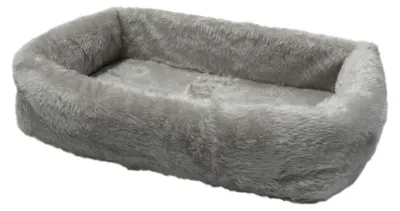 Produktbild von Silvio Design Hunde Tiersofa de Luxe 75 grau Hundekissen Tierkissen