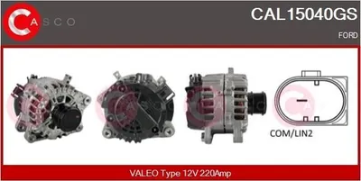 Immagine prodotto di Alternatore 220A