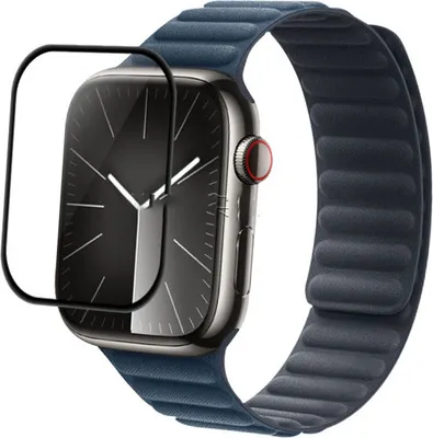 Produktbild von INF Displayschutz aus gehärtetem Glas für Smartwatch (2er-Pack) Apple Watch Series 9 45 mm