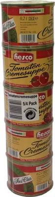 Immagine prodotto di Hesco Crema di pomodoro di prima classe pronta per il consumo 5 lattine 1060ml