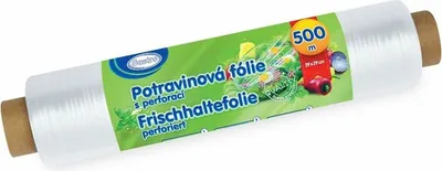 Produktbild von 4x Frischhaltefolie aus PE perforiert 29 x 29 cm 500 m Großrolle