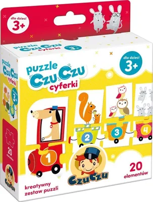 Zdjęcie produktu dla CZUCZU Puzzle Cyferki Edukacyjne dla Dzieci 90043