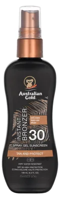 Obrázok produktu pre Australian Gold SPF30 Spray Gel Z Bronzer 100ml