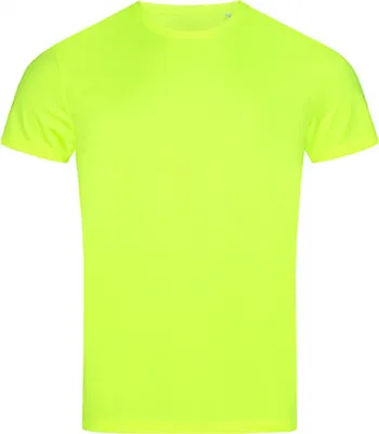 Zdjęcie produktu dla Stedman ST8000 | Crew Neck Active Sports T-Shirt + ACTIVE-DRY - Kolor: Cyber Yellow - Rozmiar: M