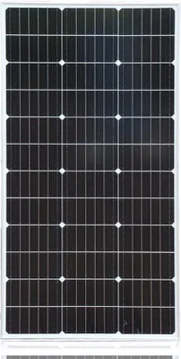 Obrázok produktu pre Solárny panel, monokryštalický - 100 W výkon - 18 V napätie - Vodotesný - Určený na vonkajšie použitie