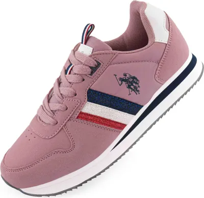 Immagine prodotto di Scarpe da donna americane Polo Assn. Scarpe da ginnastica rosa rosa - 37