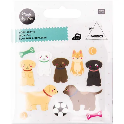 Produktbild von Bügelmotive Hunde 12 Stück