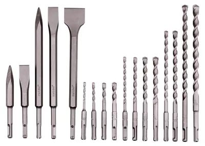 Image de Coffret alu 17 Forets/Burins SDS-Plus SP