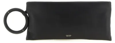 Produktbild von Tom Ford Aura Bangle Pochette Nappa schwarz T-Ring
