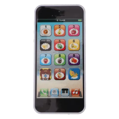 Immagine prodotto di Smartphone giocattolo per bambini, finto telefono cellulare per bambini, telefono giocattolo per bambini con schermo tattile, telefono intelligente per bambini con lettore musicale, telefono intelligente giocattolo per bambini, telefono cellulare giocattolo per bambini, telefono giocattolo di apprendimento per bambini