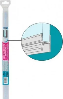 Immagine prodotto di Fermit guarnizione porta doccia inferiore 1m, 2 labbra inferiore GEB