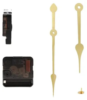 Zdjęcie produktu dla Mechanizm zegarowy, kwarcowy, łatwa instalacja, wskazówki typu A