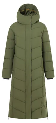 Produktbild von Regatta - "Eloria" Steppjacke für Damen, Lang RG13645 (46 DE) (Dunkel-Khaki)