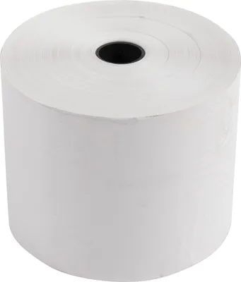 Image de Exacompta 30x Bobine tickets de caisse 60x80mm 76m 1 pli Blanc 40970E