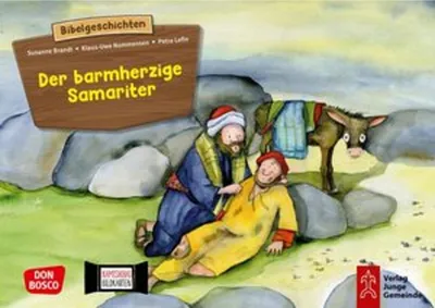 Produktbild von Der barmherzige Samariter. Kamishibai Bildkartenset