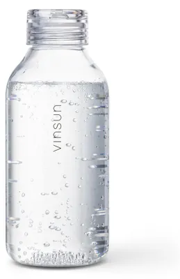Image de Bouteille d'eau 750 ml, transparente, en Tritan, sans BPA