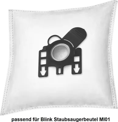 Produktbild von 10x rs-products Stausbaugerbeutel ähnlich für Blink MI01 I MI 01 kompatibel zu Miele, Hoover