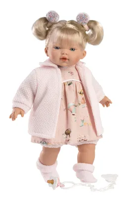 Immagine prodotto di Llorens Bambola piangente Aitana Rosa con suono 33 cm