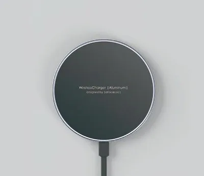 Obrázek produktu pro Allocacoc 11023BK/WLCGAL, Vnitřní, DC, USB, 9 V, Bezdrátové nabíjení, Černá
