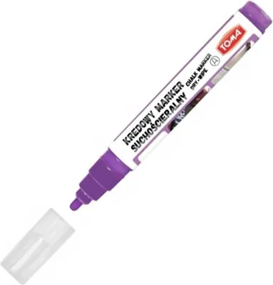Produktbild von Toma 296 Lila Trocken abwischbarer Kreidemarker 29691