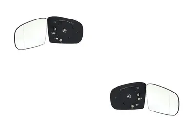 Produktbild von Johns, Spiegel Glas Außen Spiegel Glas passend für Mercedes W163 M-Klasse 01-05 Satz LR 1638102719 A1638102719 1638103419 A1638103419