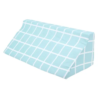 Produktbild von Lagerungskissen R-Form 60x25x20 cm – weiches Keilkissen, abnehmbarer Bezug, Anti-Dekubitus, Seitenlagerung für Pflege & Schlafkomfort