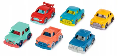 Immagine prodotto di B.Toys Assortimento di 6 mini veicoli My B toys