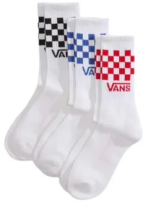Produktbild von Vans Classic Check Crew-socken 3 Einheiten Weiß EU 42 1/2-47 Weiß EU 42 1/2-47