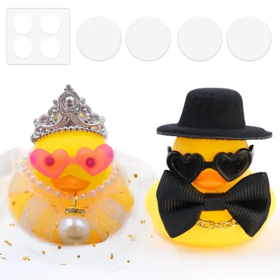 Productafbeelding van Set van twee fluitjes - Bruidspaar-design - Decoratie voor bruiloften