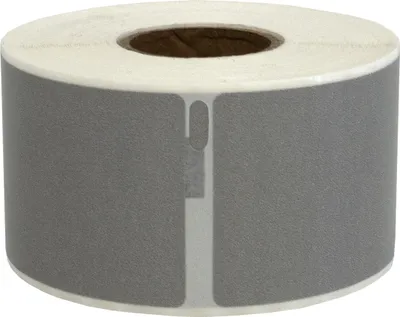 Produktbild von DULA Etiketten - Kompatibel mit Dymo 99012 / S0722400 Etiketten - Silber - Adressetiketten - 1 Rolle - 36 x 89 mm - 260 Etiketten pro Rolle