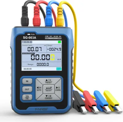 Produktbild von FNIRSI SG-003A Signalgenerator, 4–20mA & 0–24V, Echtzeitkurve, RS485, Akku, TFT-Display
