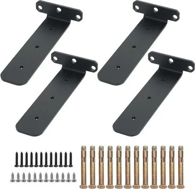 Produktbild von Famanu Regalhalter 200 mm - 4er Set