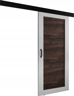 Produktbild von KIER FURNITURE Schiebetür Komplettset, Modern Tür , Sliding Door Set 86x205 cm