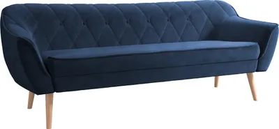 Produktbild von MIRJAN24 Sofa Skand 3, Polstersofa mit Wellenfeder, Holzfüße, Wohnzimmer Kollektion (Farbe: Kronos 09)