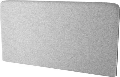 Productafbeelding van Hoofdeinde BC-16 voor schuifbedden BC01, 140 cm, bekleed hoofdeinde, grijs, merk Lenart